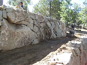 Engineered Retaining Wall